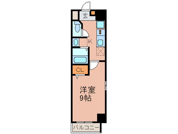 サンパティ－ク東片端の物件間取画像